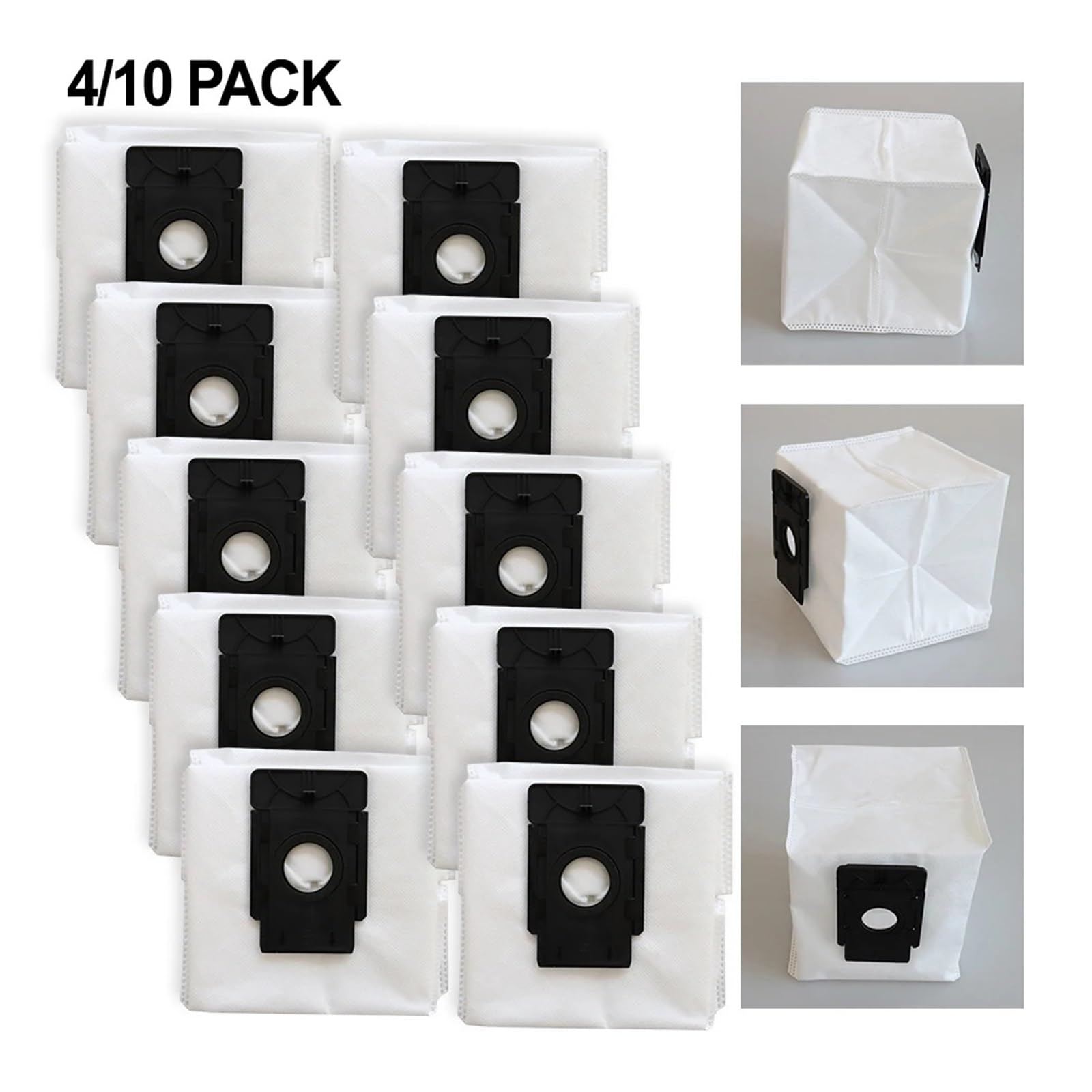 Zuverlässige Ersatz-Staubsaugerbeutel, kompatibel mit Verefa L11 Pro Staubsauger, aus Vliesstoff, in Packungen mit 4 oder 10 Stück(10 Pack)