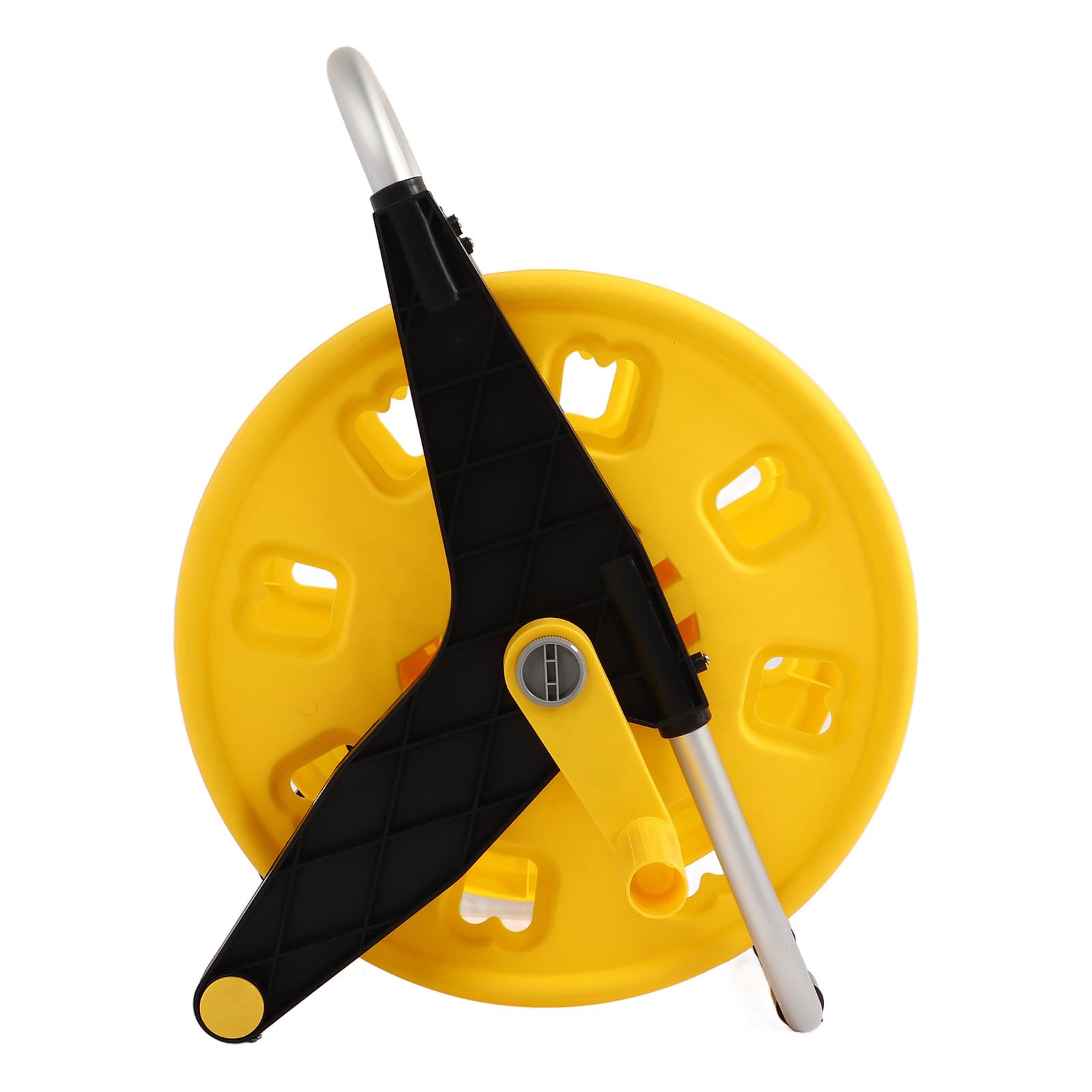 Carrete de manguera de jardín Material portátil Material para jardines Amarillo H 3050S Patios céspedes