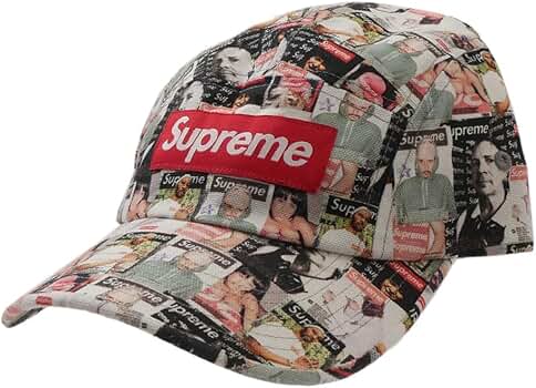 帽子 MAGAZINE CAMP CAP 最安値 Supreme Magazine Camp Cap Multi シュプリーム マガジン