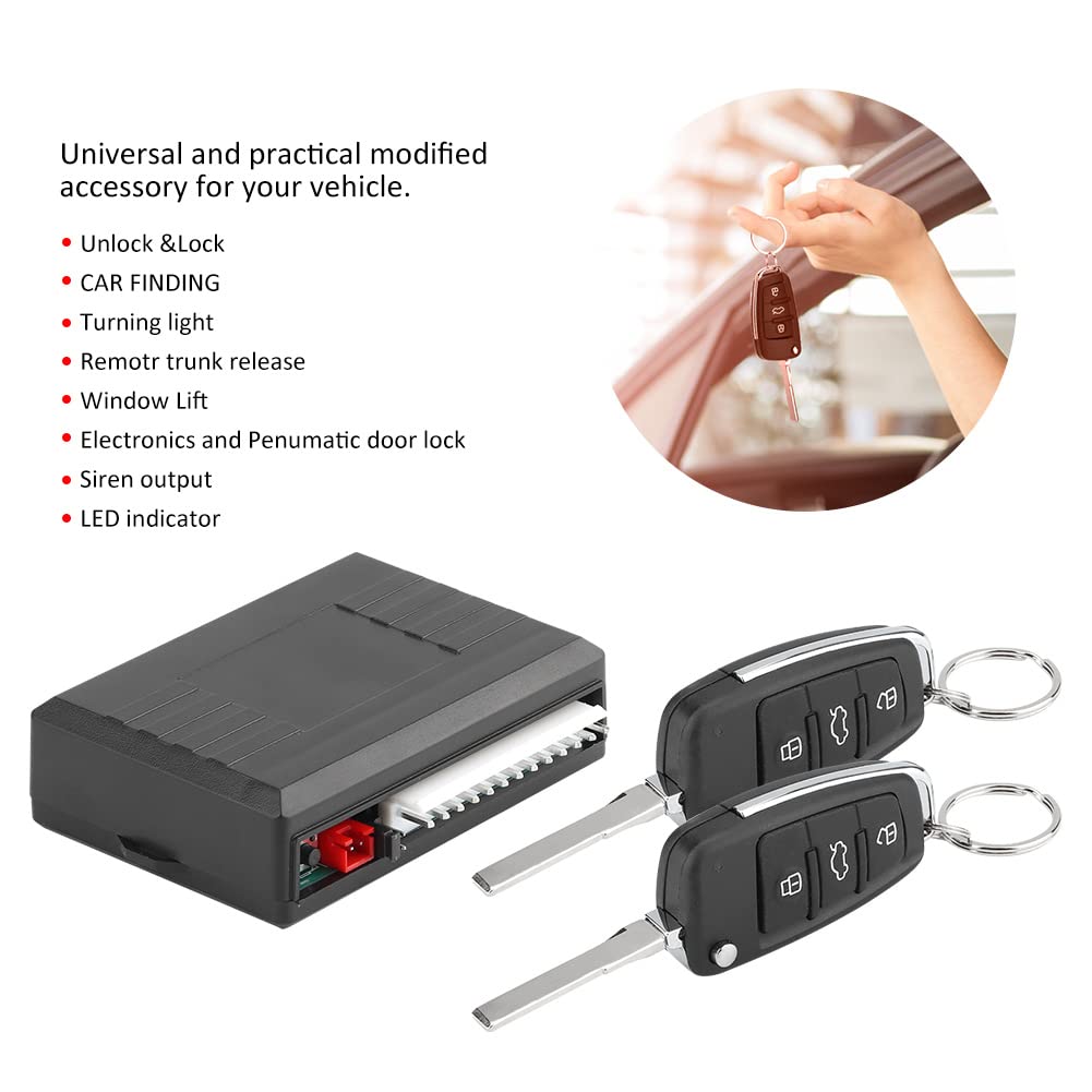 Universal Auto Central Lock Remote Central Kit Keyless Entry System Car Modification