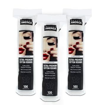 Ultra-Premium Flower Flamestitch Cotton Round, 3x100 Count