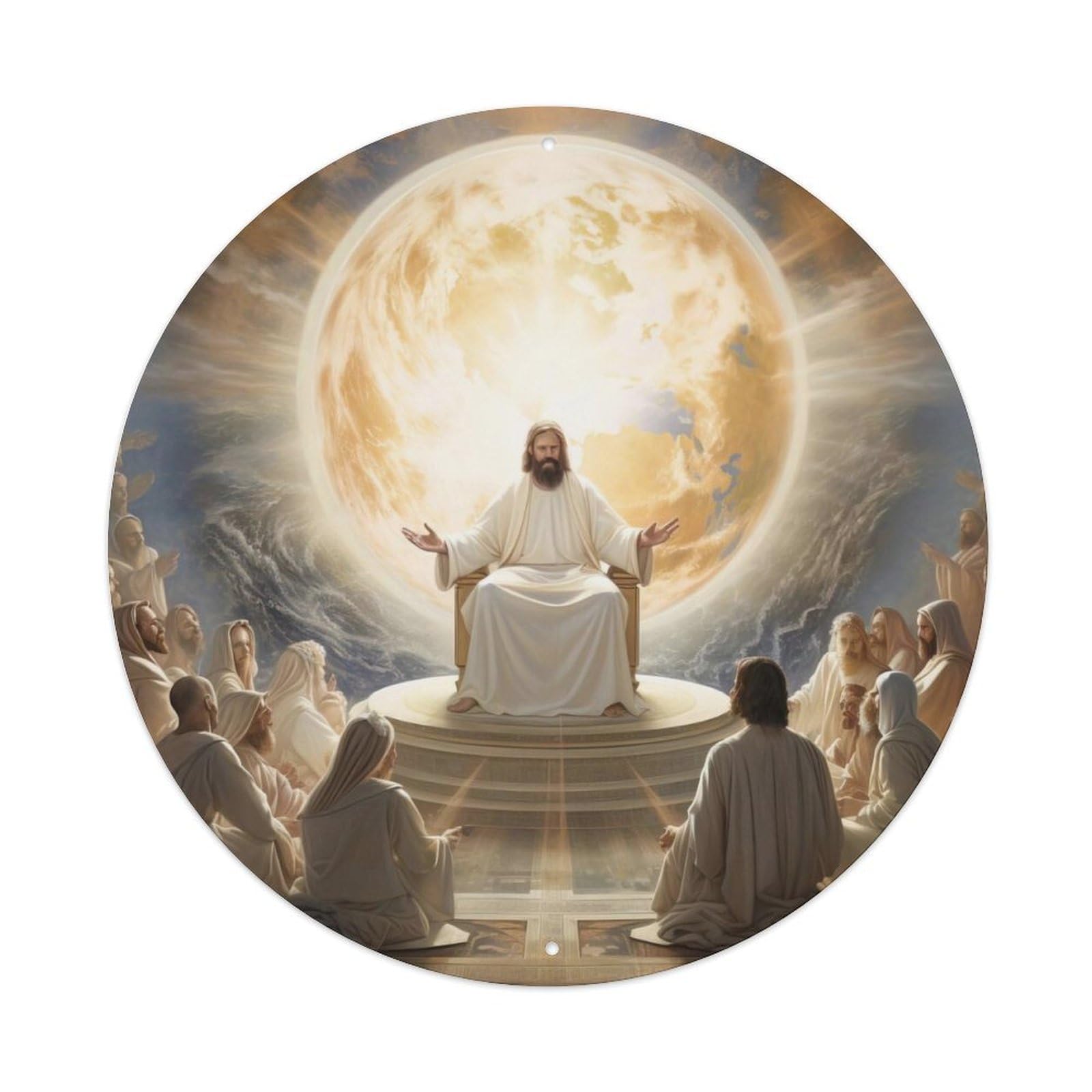 Jesus The Redeemer Christianity Metal Tin Sign