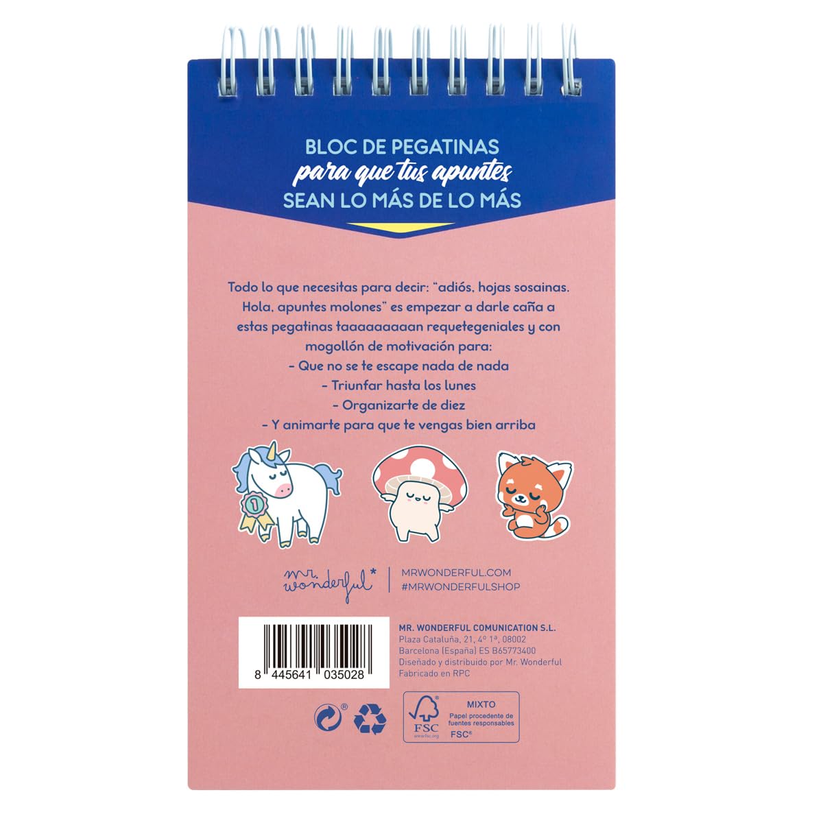 Mr.Wonderful Sticker Pad to Make Your Notes Most of the Most      Unknown Binding – June 14, 2023