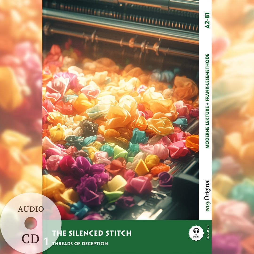 The Silenced Stitch - Englische Krimi-Lektüre A2-B1 (+ Audio-CD): Mit der Frank-Lesemethode leicht verständlich gemacht (EasyOriginal.com - Lesemethode von Ilya Frank - Englisch: Englisch)