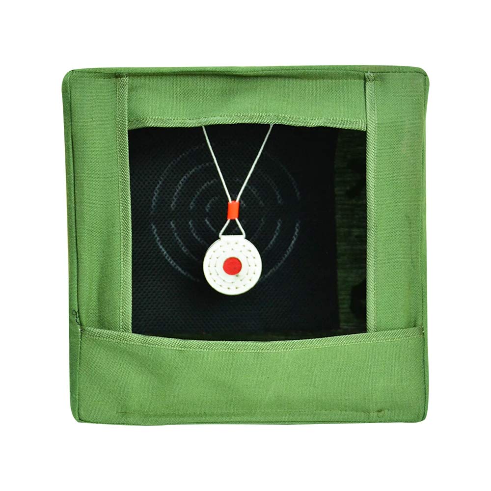 Folding Slingshot Box，Slingshot Bullet Storage Box,Slingshot Target Box with Bullseye