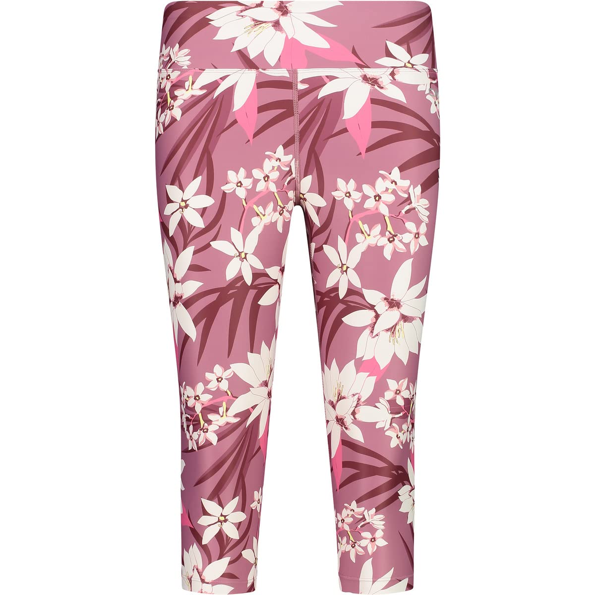 CMP Leggings a 3/4 Print, Fard-Plum-Bianco, EU 36