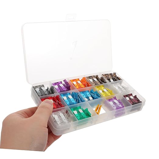 Kit de fusibles automotrices bajos Luxshiny 150 piezas miniatura 4