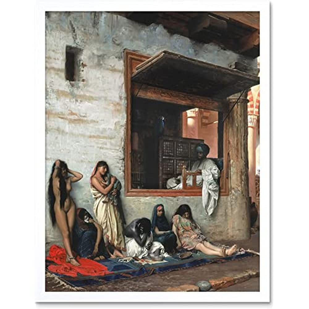 Gerome Slave Market Women Painting Unframed Wall Art Print Poster Home Decor Premium
