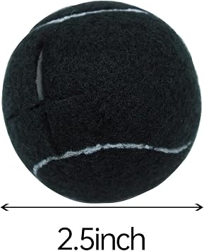 Magicorange 12 PCS Precut Walker Tennis Balls for Furniture Legs