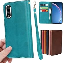 Kyocera Basio active 3 KYG04 Case Folio Strap Included Applicable Basio active 3 Notebook Type Case Basio Active 3 Cover Notebook BasioActive 3 Case Basioactive3 Smartphone Case [GoKIGIoD] Wallet Type