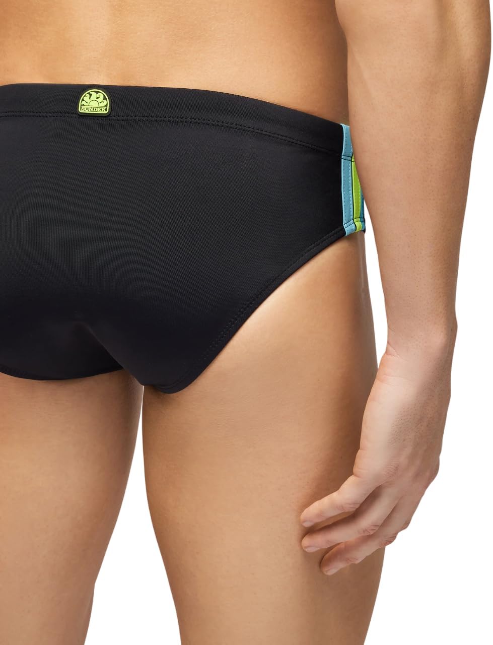 SUNDEK Men's Swim Briefs with Adjustable Waistband