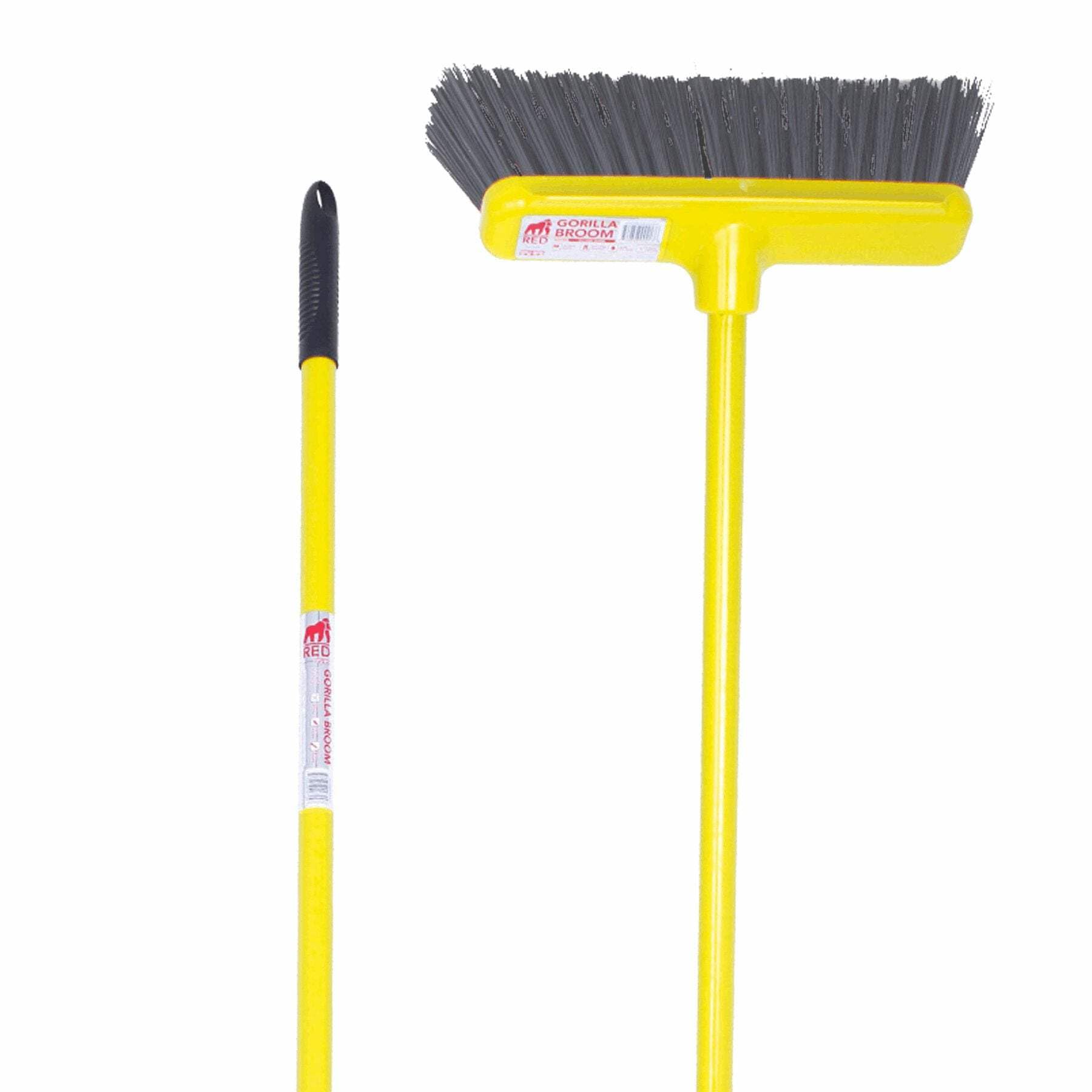 Red Gorilla SP.GRBR.30/SB/Y Complete Soft Bristle Gorilla Broom® Y...