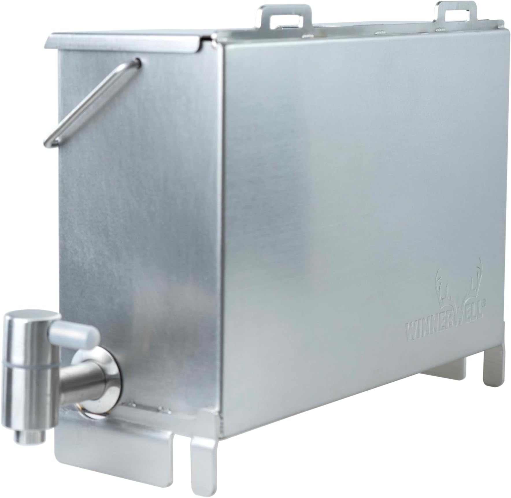 Winnerwell Water Tank Large | Compatible with Large Size Winnerwell Wood Burning Tent Stoves | Durable 304 Stainless Steel