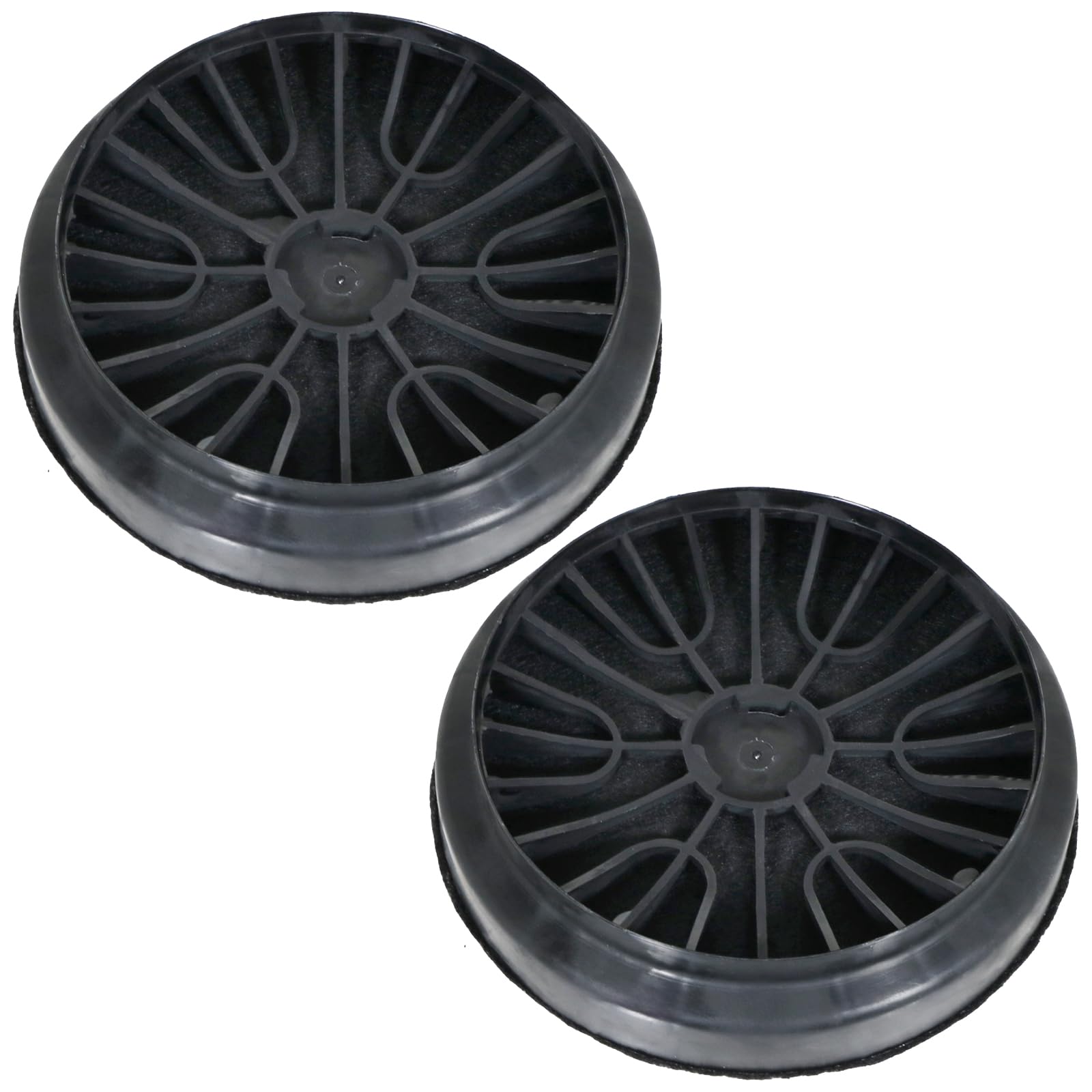 SPARES2GO Filtres à charbon pour Neff hotte aspirante D66B21N0GB D69B21N0GB 00743169 Z5138X1 (Lot de 2)