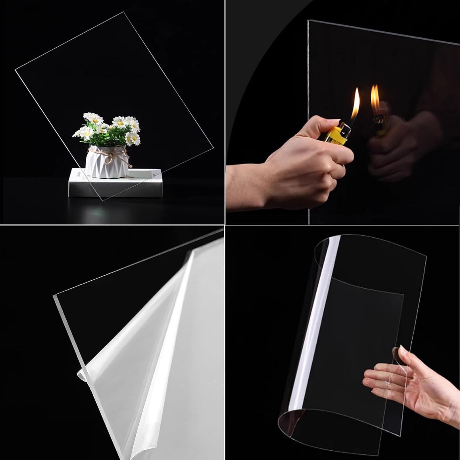 Amazon.com: JIAHESHYP Polycarbonate Roof Sheet Roofing Sheets