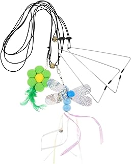 iplusmile Brinquedo De Gato Cabide De Porta Brinquedos De Gato Com Catnip Brinquedo De Gatinho Catnip Brinquedo 2 Pçs Brinquedos De Provocação De Gato Varinha De Brinquedos Varinha De