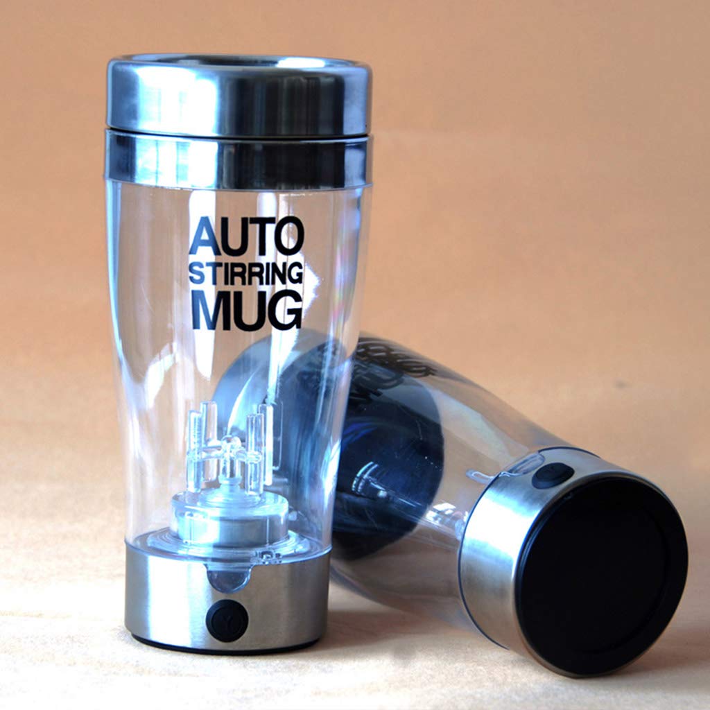 Shaker de protéines électrique de 400 ml avec bouchons en vrac