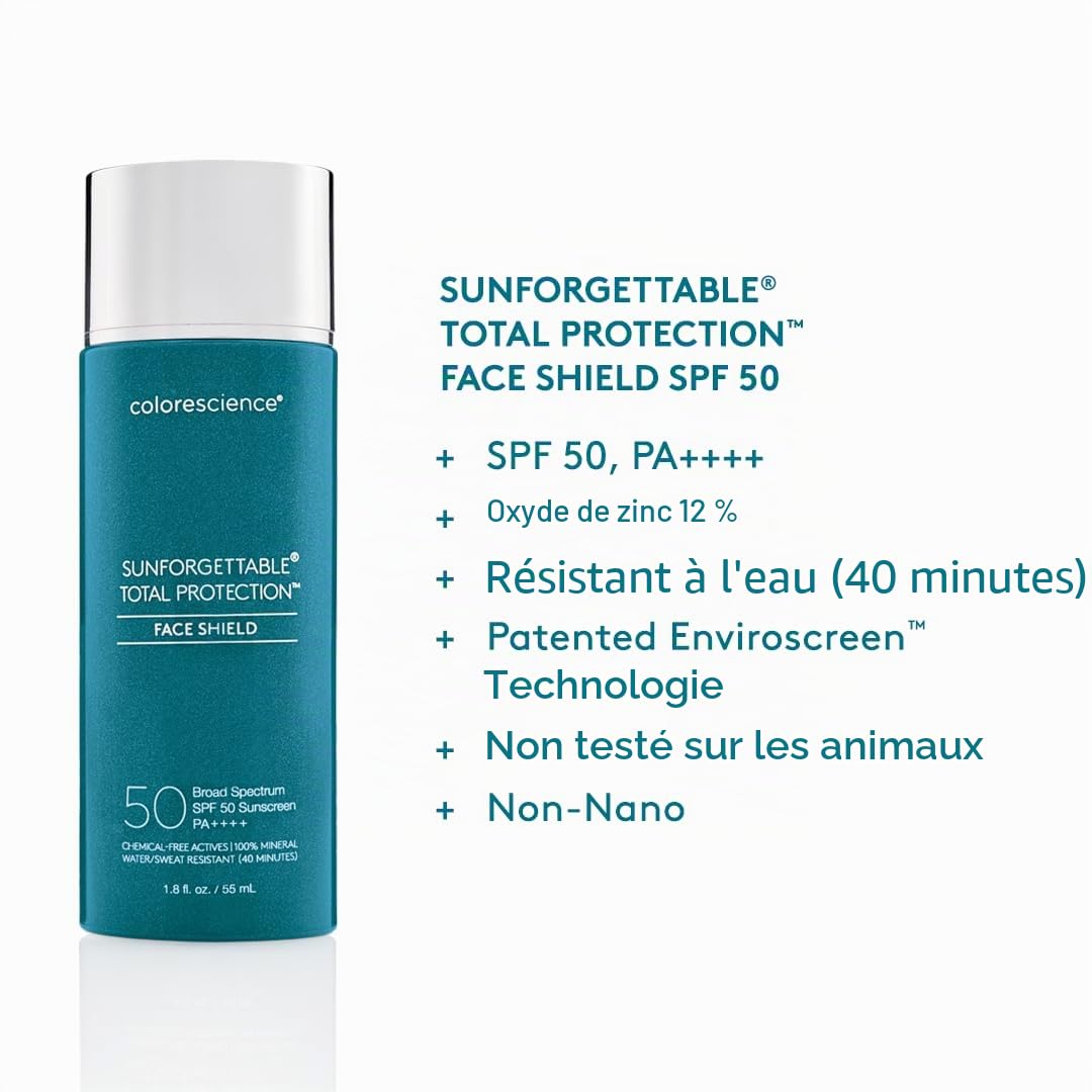 Colorescience Protection totale du visage SPF 50