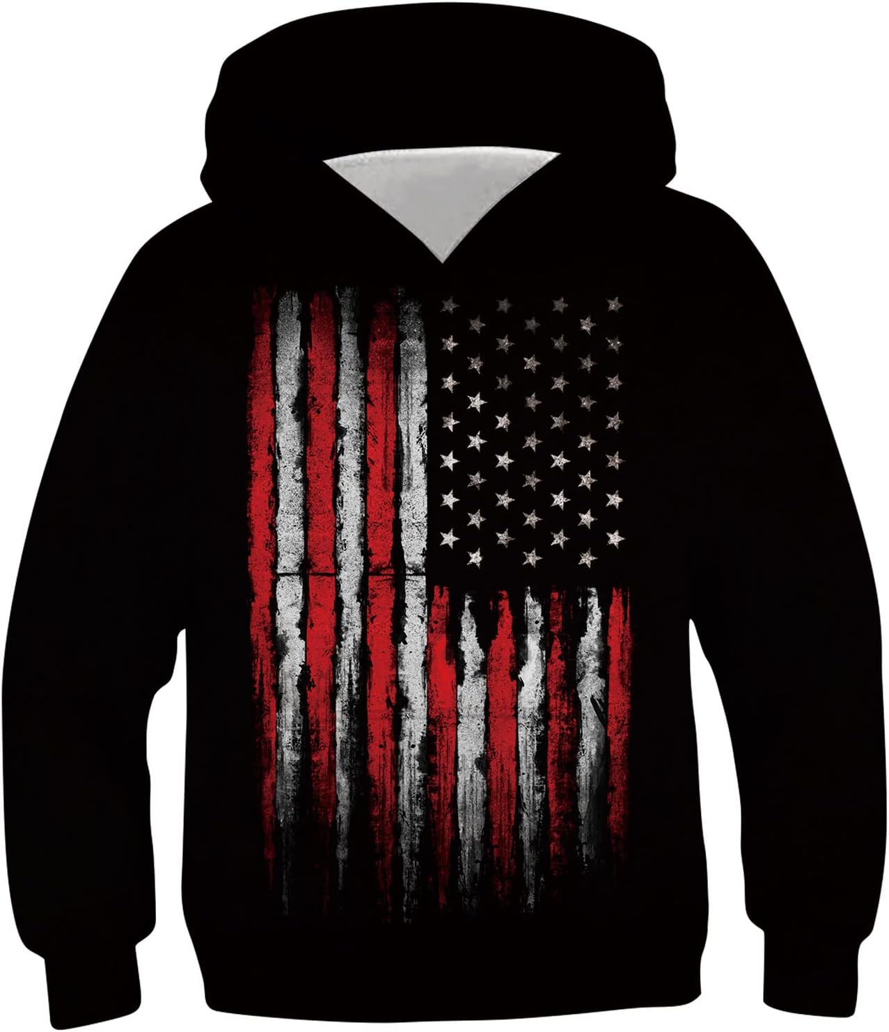 Boys Girls Warm Fleece 3D Graphic Hoodies Sweatshirt with Pockets Size 5-16 Years