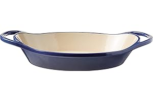 Lodge Oval Casserole Dish: Exceptional 2-Quart Baker for Effortless Culinary Creations