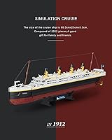 Vista 2 de dOvOb Titanic Model Building Blocks Set, 2022 Pieces Bricks, Compatible with Major Brands