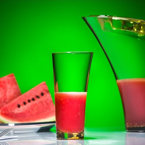 Miniatura 4 de KitchInventions Vasos irrompibles de Tritan  Ideal para bebidas y cócteles  Utensilios de bar inastillables  Transparente y duradero  Vasos aptos