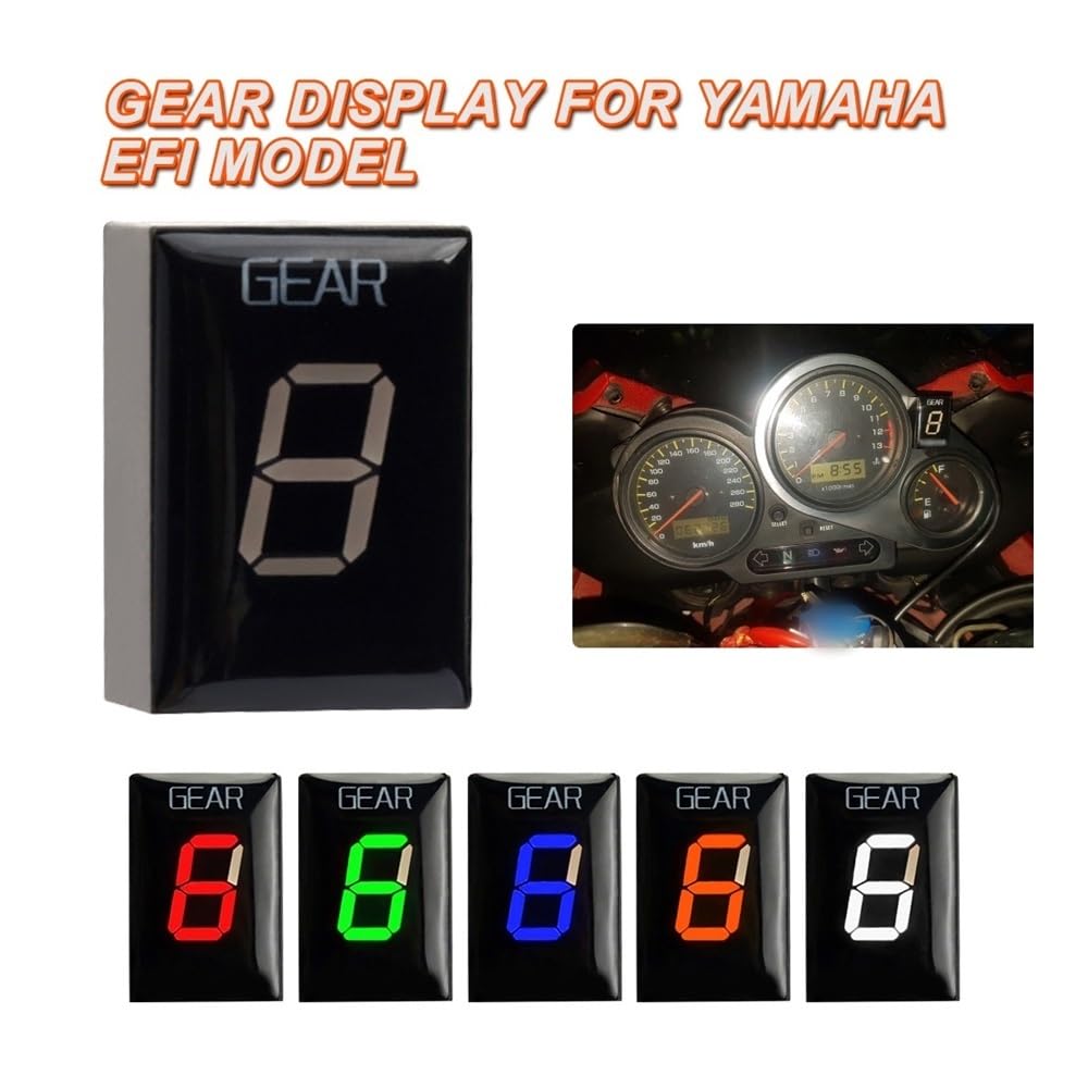 Ganganzeige Getriebe Anzeige Für Yam&aha FZ8 Fjr1300 FZ6 FZ16 YZF-R1 R6 FZ400 FZS600 Xvs1100 XV1900 Fzh150 Wr450R Für Dyag Star Für Stryker