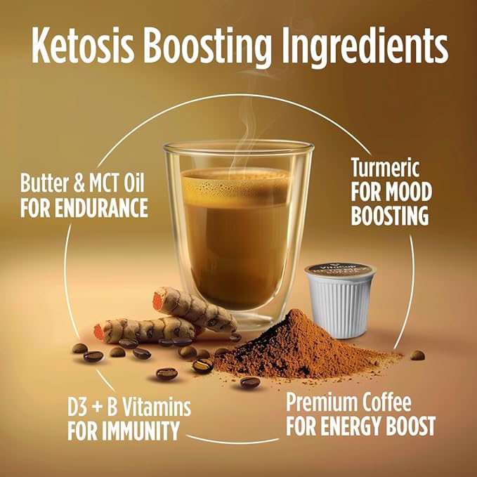 VitaCup Keto Max Café en Cápsulas 18 und y Crema 283 g miniatura 5