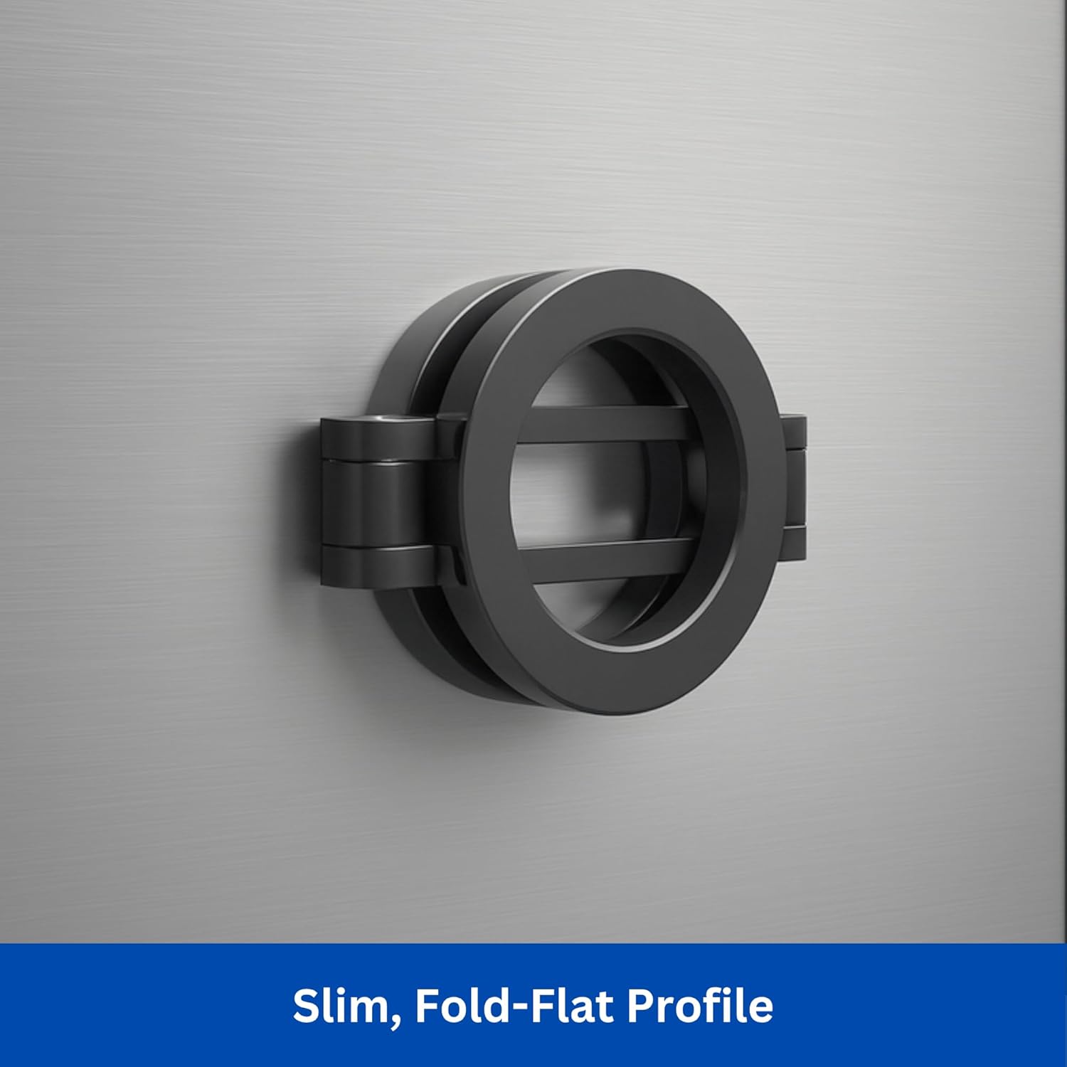 Maxby Refrigerator Phone Holder | Strong Magnetic Mount with Adjustable Arm and 360° Rotation | Hands-Free Kitchen Use | for Phones and Tablets | for Fridge and Other Metal Surfaces