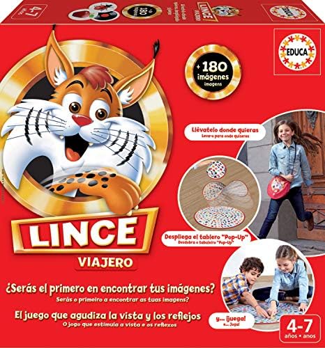 Educa - Lince Viajero, Juego de mesa fam