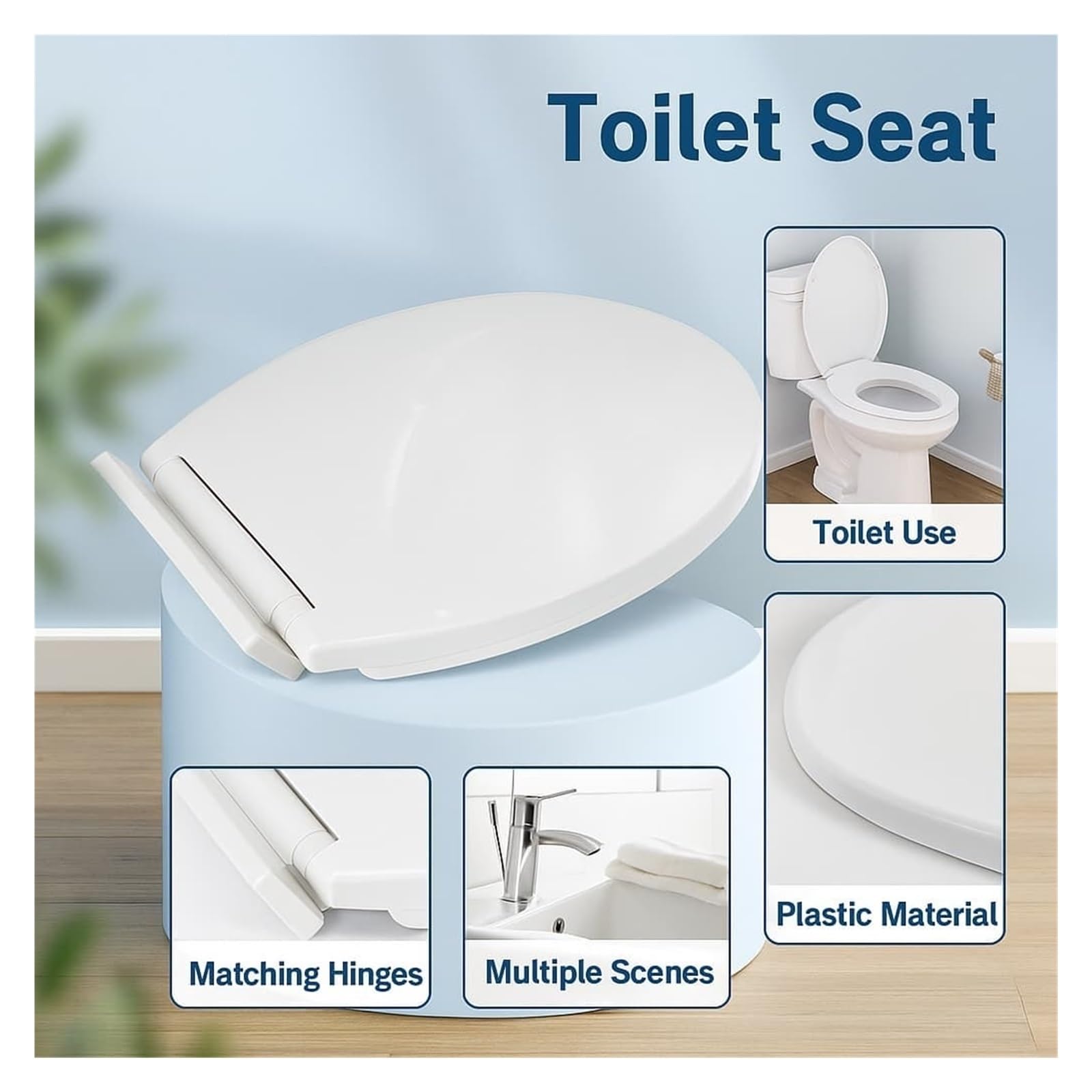 Sedile WC A Chiusura Rallentata For Bagno Di Casa In Stile Moderno Robusto E Confortevole