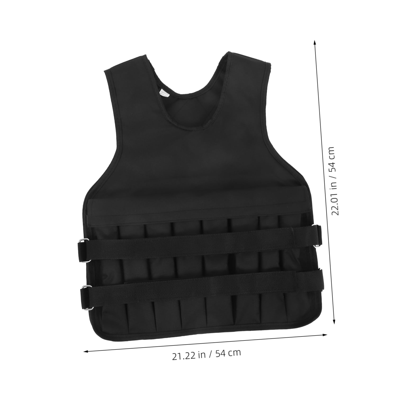Toddmomy Weighted Vest for Running and Fitness Breathable for Comfort Multi Functional Strength Training Weight Vest for Exercise and Sports Activities