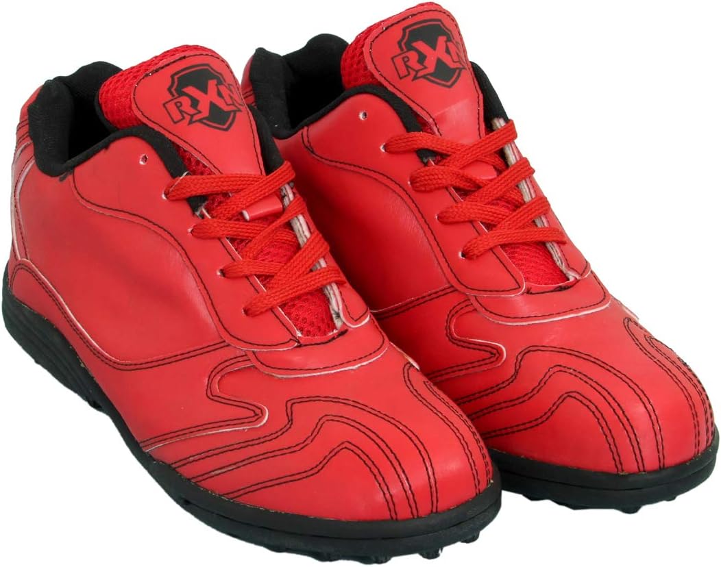 RXN Hockey Shoes for Mens, Red, 9 UK, (HS12-RED-09)