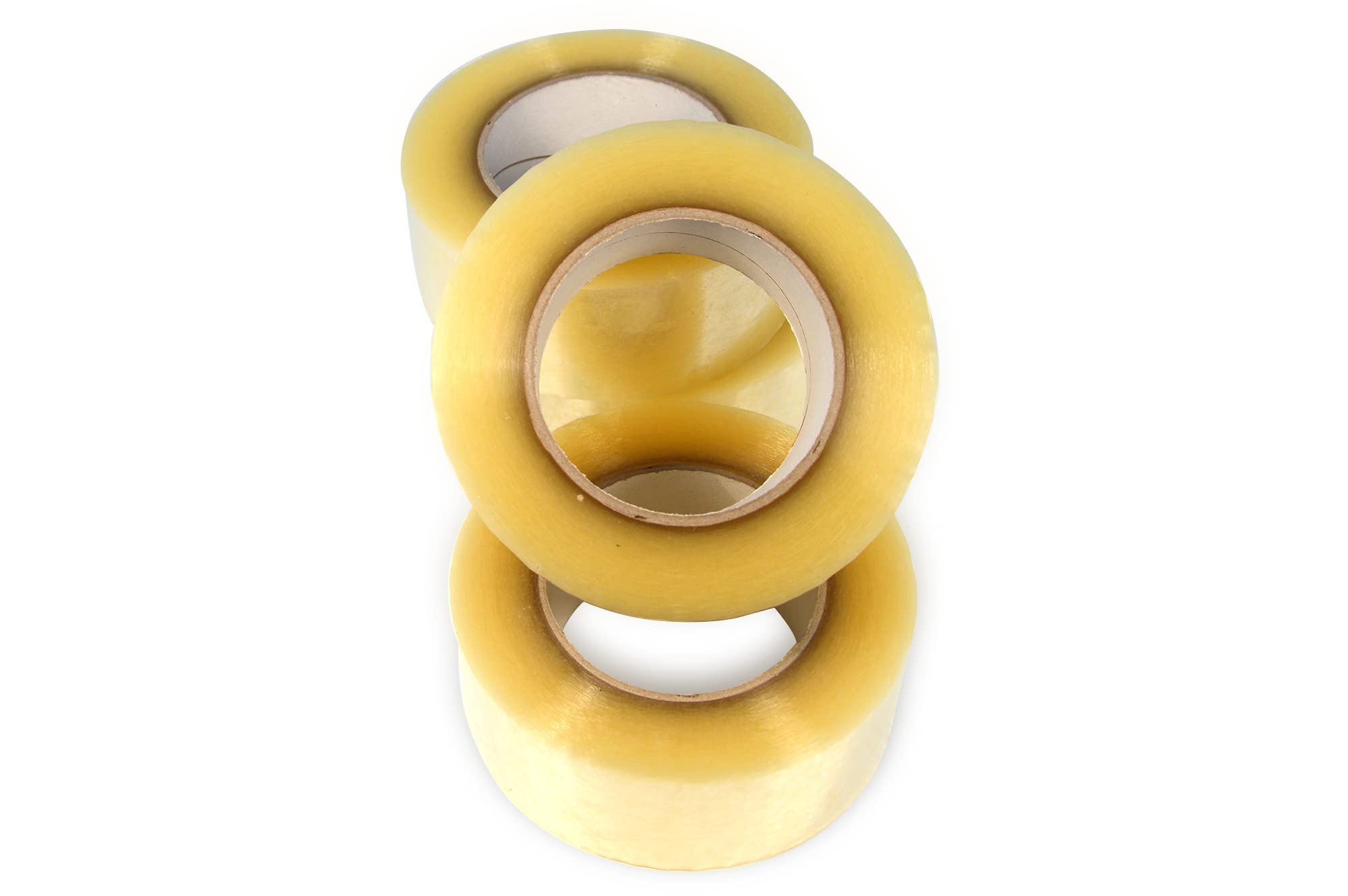 IHC 36 rotoli di nastro adesivo trasparente, nastro da imballaggio per scatole e scatole, nastro adesivo universale per imballaggio (larghezza - 48 mm x lunghezza - 200 m)