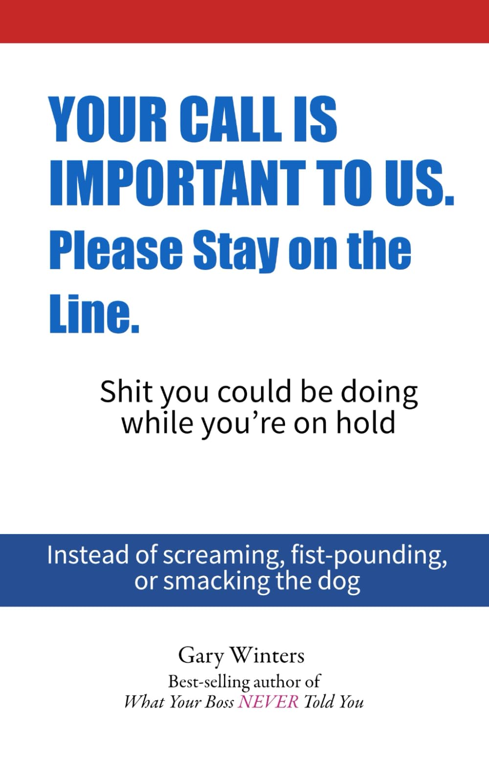 Your Call is Important to Us: Shit you could be doing while you're on hold