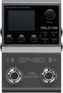 VALETON GP-50 - Multi-Effects Guitar Pedal with Amp Models