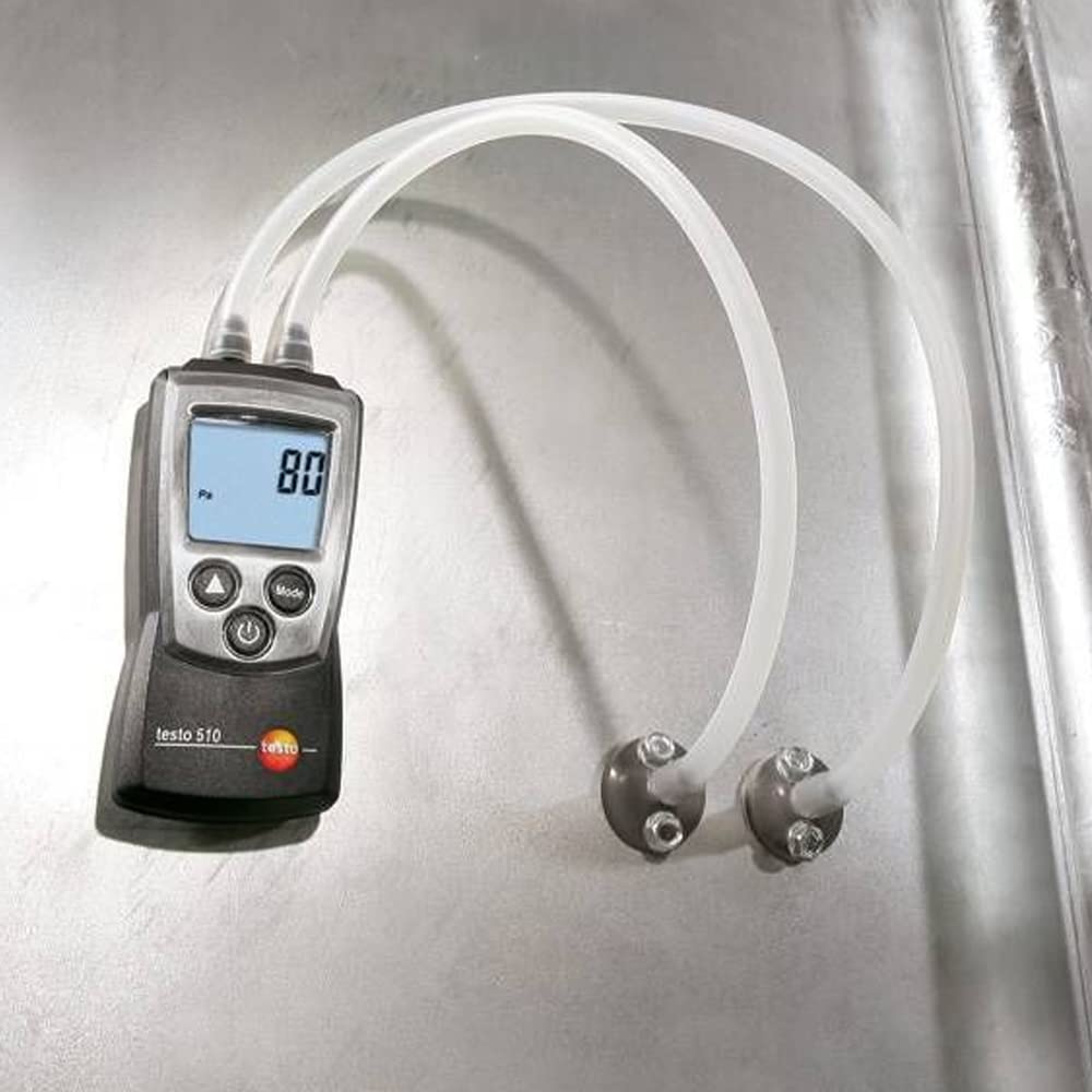 Testo 510 (0560 0510) Autoranging Differential Manometer Air Pressure Meter Gauge 0-100hPa by mLabs - Image 6 thumbnail