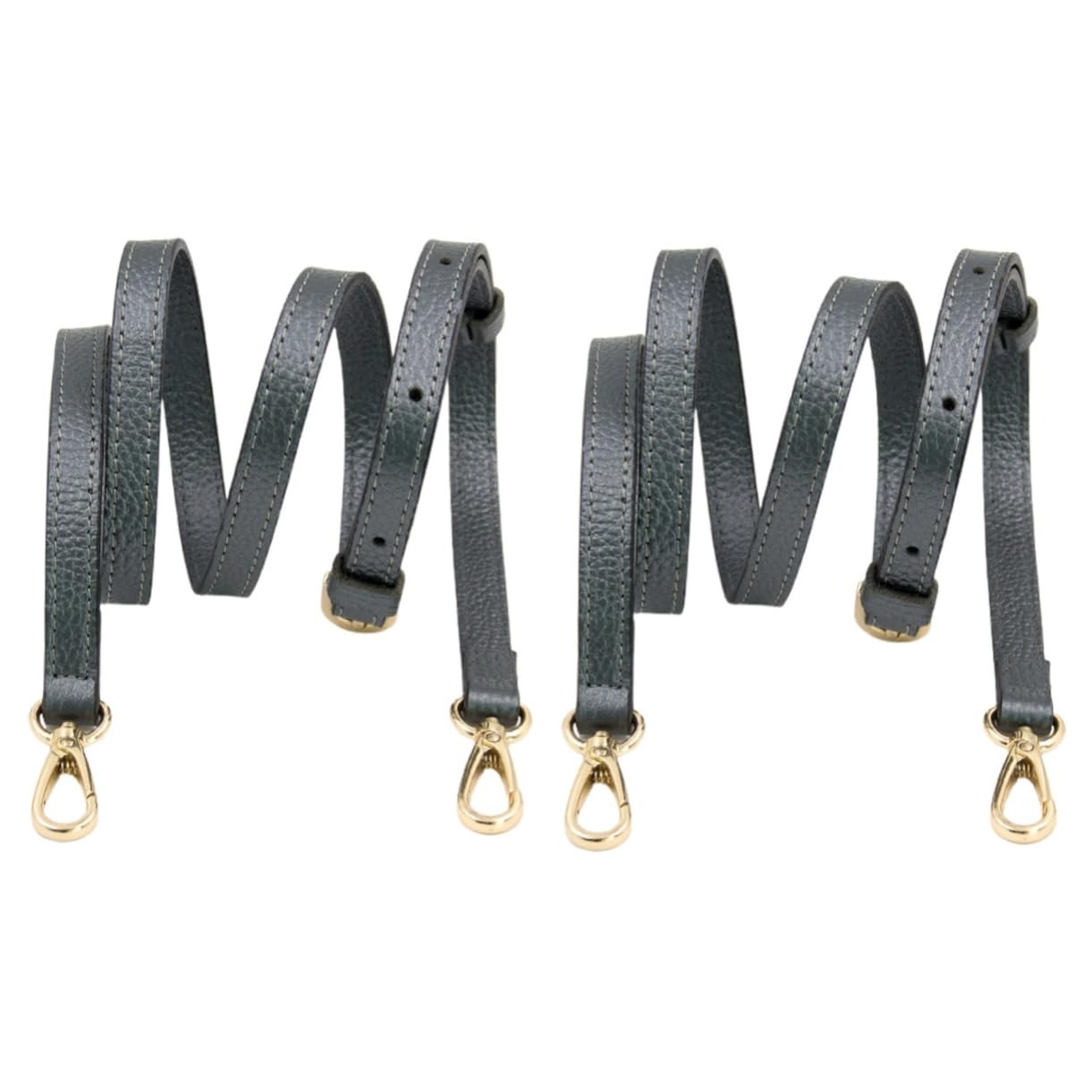 TEHAUX 2piezas De Hombro Ajustable Para Bolso Accesorio De Reemplazo De Diseño Clásico Strap De Hebilla Dorada