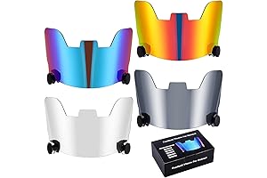 Umigy Football Visor Shock-Resistance and Anti Fog Visor for Football Helmet