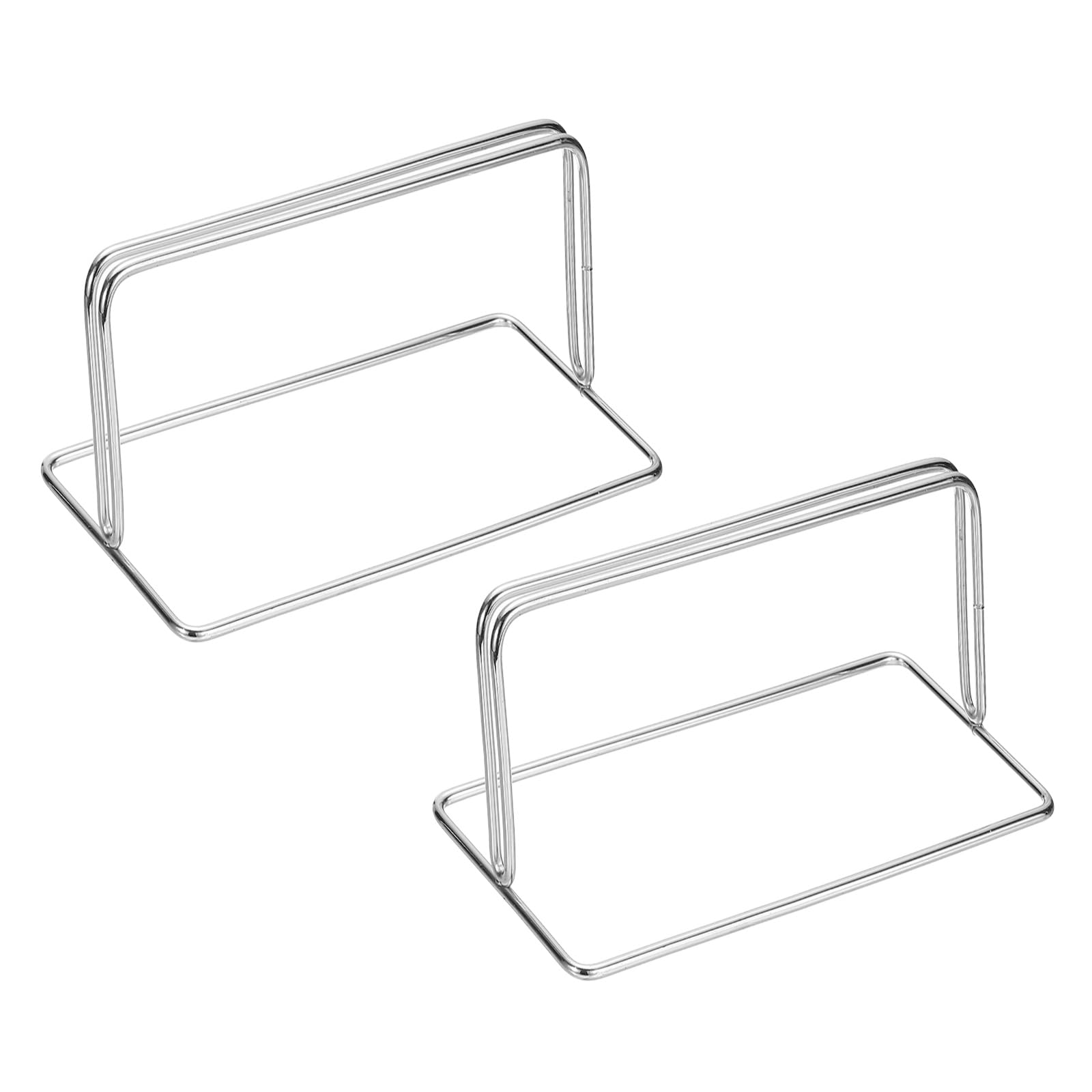 Pince de séparation de bureau support de panneau d'intimité argenté pour table