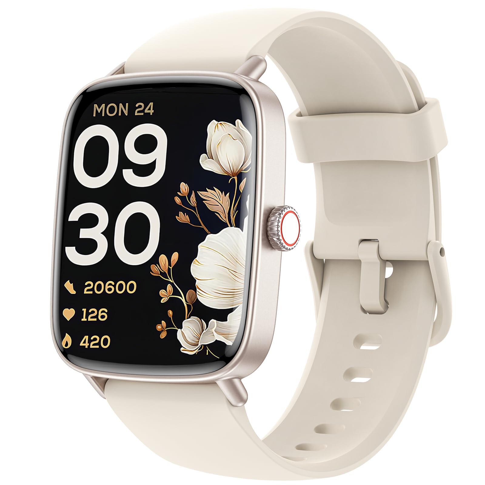 Montre Connectée Pour Homme-Femme Avec Fonction Téléphone, Tracker De