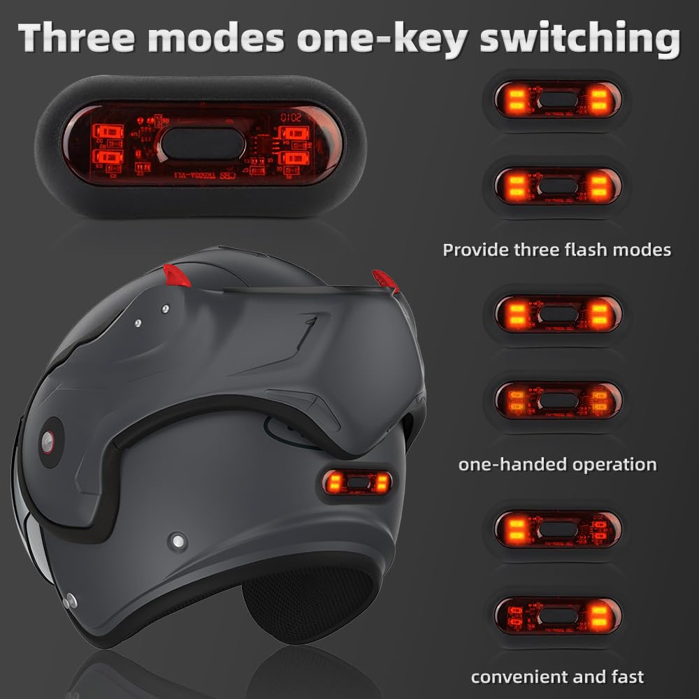 Riloer LED vélo arrière feu arrière USB Rechargeable Casque de vélo Sac à Dos Lampe de Sport