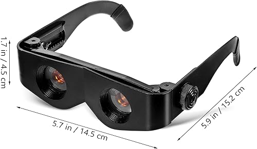 Miniatura 8 de BESPORTBLE Prismáticos de bolsillo para telescopio, lupa de bolsillo, gafas de ópera, gafas de pesca, gafas de pesca con zoom, gafas binoculares