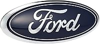 Genuine Ford AA8Z-9942528-A Dark Blue Nameplate Emblem - OEM 9x3.5 Inch Truck Badge Replacement