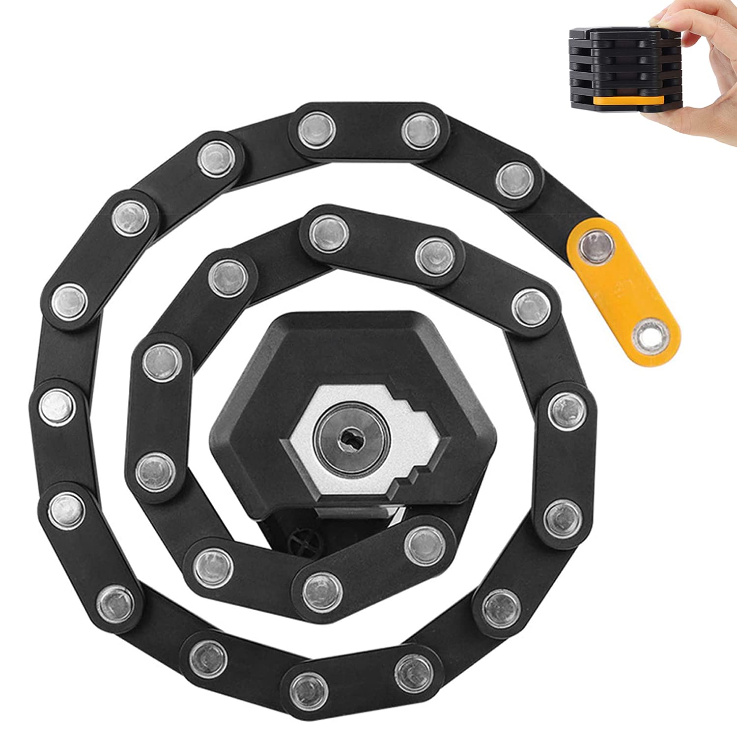 Bike Lock Folding Heavy Duty Anti Theft 