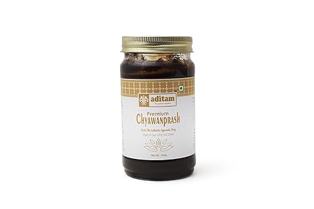 Aditam Premium Chyawanprash (500g) | Ayush Certified | For Immunity and Daily Wellness,Made with Organic Cow Ghee | For Kids and Adults