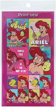 アリエルドレッサー　シール　説明書あり Amazon.co.jp: リトルマーメイド[シールシート]プリントシール風シール