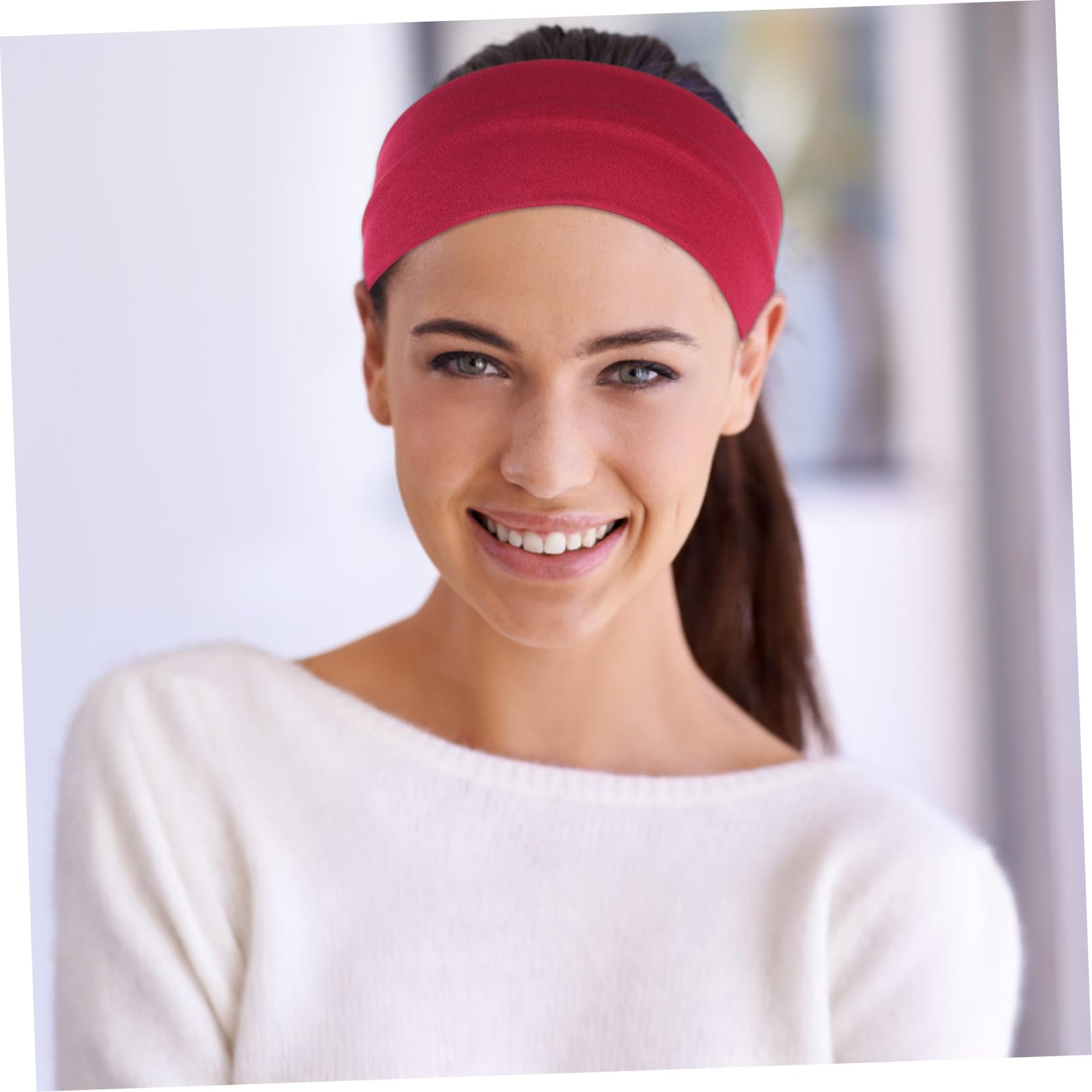 HANABASS Haarband Kopfbänder Elastisch Sport Stirnband Für Yoga Basketball Und Fitness