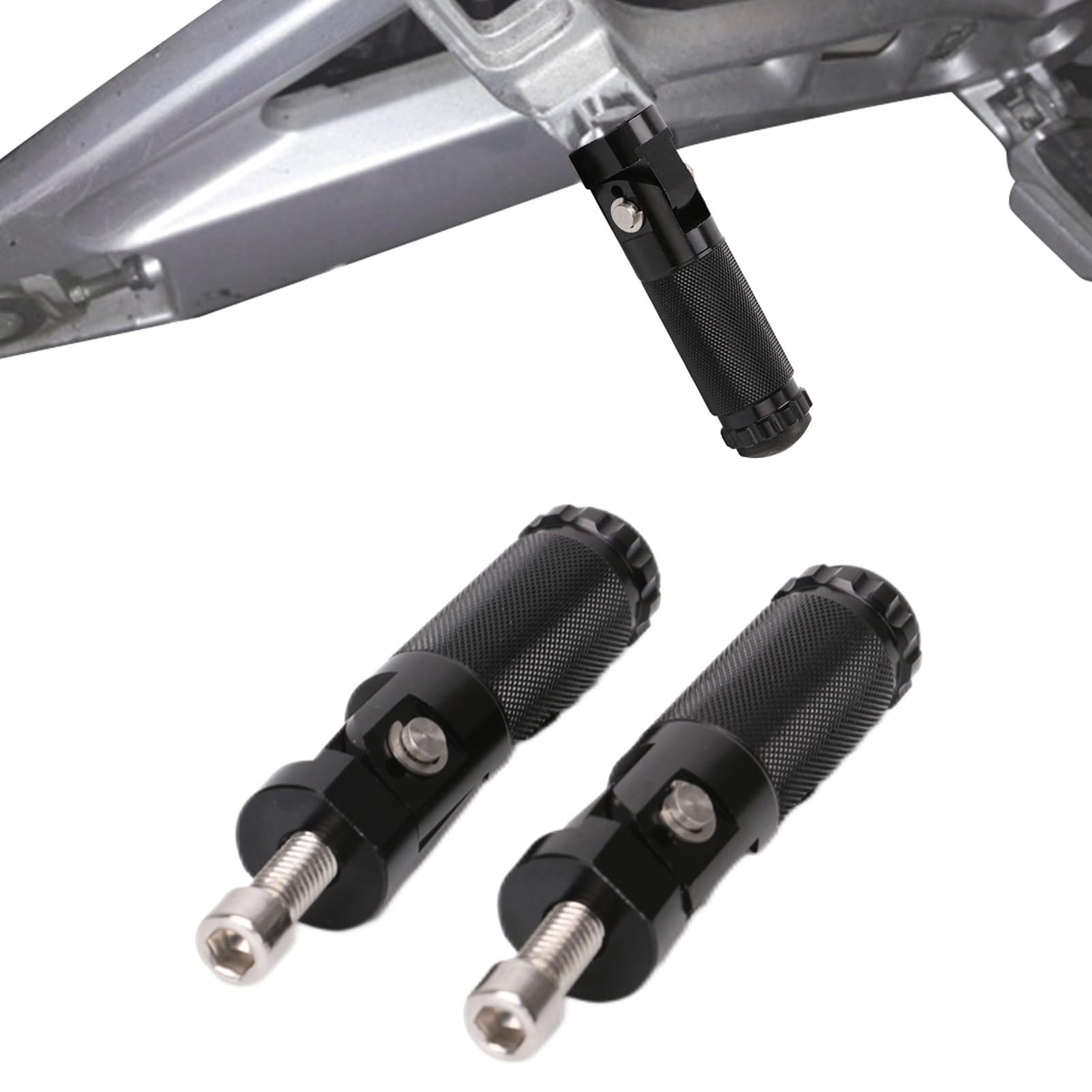 Amazon | バイク用 ステップ フ 8 ミリメートル電動バイクフットレスト 