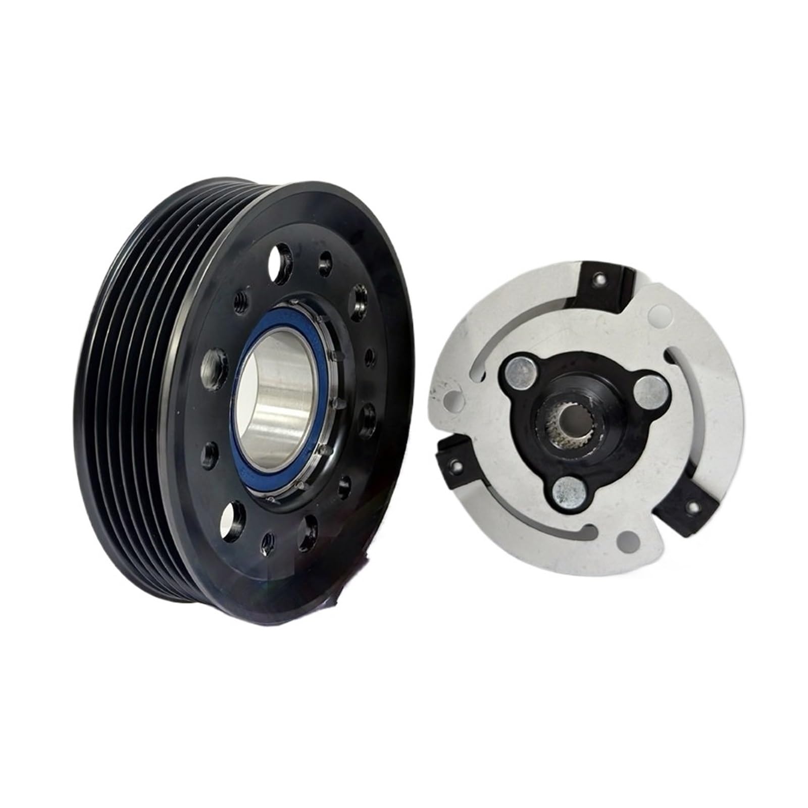 Qiuymgfg Ac Clutch Ac Compressor Clutch Kit Fit For Tiguan Fit For Jetta 1.9 2.0 1K0820803s 1K0820803q 1K0820808dx Pxe16 Air Conditioning Ac Compressor Clutch(Ac Clutch)